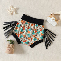 Load image into Gallery viewer, 2 Pieces Set Baby Kid Girls Letters Print T-Shirts Cartoon Plant And Alphabet Shorts Wholesale 23040766
