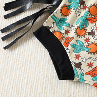 Load image into Gallery viewer, 2 Pieces Set Baby Kid Girls Letters Print T-Shirts Cartoon Plant And Alphabet Shorts Wholesale 23040766
