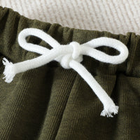 Load image into Gallery viewer, 2 Pieces Set Baby Kid Girls Boys Striped Tank Tops And Solid Color Shorts Wholesale 23040769
