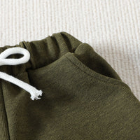 Load image into Gallery viewer, 2 Pieces Set Baby Kid Girls Boys Striped Tank Tops And Solid Color Shorts Wholesale 23040769
