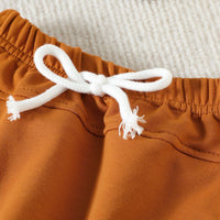 Load image into Gallery viewer, 2 Pieces Set Baby Kid Boys Letters T-Shirts And Solid Color Shorts Wholesale 23040777
