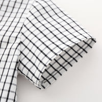 Load image into Gallery viewer, 2 Pieces Set Baby Kid Boys Birthday Party Bow Shirts And Color-blocking Rompers Wholesale 23041107
