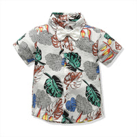 Load image into Gallery viewer, Baby Kid Boys Plant Print Tops Wholesale 23041109
