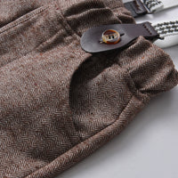 Load image into Gallery viewer, 2 Pieces Set Baby Kid Boys Bow Shirts And Solid Color Jumpsuits Wholesale 230411107
