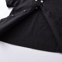 Load image into Gallery viewer, 2 Pieces Set Baby Kid Boys Dressy Solid Color Bow Shirts And Rompers Wholesale 230411110
