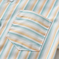 Load image into Gallery viewer, 2 Pieces Set Baby Kid Boys Dressy Striped Bow Shirts And Solid Color Jumpsuits Wholesale 230411114
