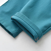 Load image into Gallery viewer, 2 Pieces Set Baby Kid Boys Dressy Striped Bow Shirts And Solid Color Jumpsuits Wholesale 230411114
