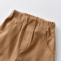 Load image into Gallery viewer, 2 Pieces Set Baby Kid Boys Dressy Striped Bow Shirts And Solid Color Jumpsuits Wholesale 230411114
