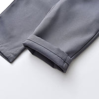 Load image into Gallery viewer, 2 Pieces Set Baby Kid Boys Dressy Bow Print Shirts And Solid Color Jumpsuits Wholesale 230411124
