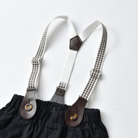 Load image into Gallery viewer, 3 Pieces Set Baby Kid Boys Striped Bow Shirts Solid Color Vests Waistcoats And Pants Wholesale 230411137
