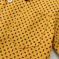 Load image into Gallery viewer, 2 Pieces Set Baby Kid Boys Bow Print Tops And Solid Color Jumpsuits Wholesale 230411139
