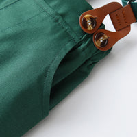 Load image into Gallery viewer, 2 Pieces Set Baby Kid Boys Birthday Party Checked Bow Shirts And Solid Color Jumpsuits Wholesale 230411142
