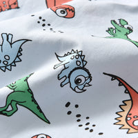 Load image into Gallery viewer, 2 Pieces Set Baby Kid Big Kid Boys Birthday Party Dinosaur Bow Print Shirts And Solid Color Jumpsuits Wholesale 230411146
