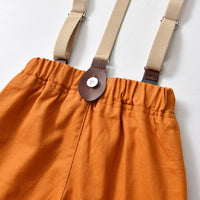 Load image into Gallery viewer, 2 Pieces Set Baby Kid Big Kid Boys Birthday Party Dinosaur Bow Print Shirts And Solid Color Jumpsuits Wholesale 230411146
