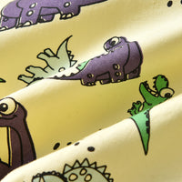 Load image into Gallery viewer, 2 Pieces Set Baby Kid Big Kid Boys Birthday Party Dinosaur Bow Print Shirts And Solid Color Jumpsuits Wholesale 230411146
