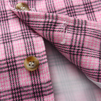 Load image into Gallery viewer, 3 Pieces Set Baby Kid Boys Solid Color Bow T-Shirts Checked Vests Waistcoats And Shorts Wholesale 230411147
