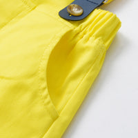 Load image into Gallery viewer, 2 Pieces Set Baby Kid Boys Solid Color Bow Shirts And Shorts Wholesale 230411150
