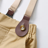 Load image into Gallery viewer, 2 Pieces Set Baby Kid Boys Solid Color Bow Shirts And Shorts Wholesale 230411150
