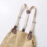 Load image into Gallery viewer, 2 Pieces Set Baby Kid Boys Solid Color Bow Shirts And Shorts Wholesale 230411150
