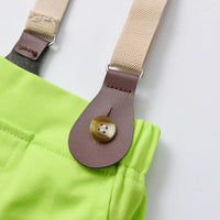 Load image into Gallery viewer, 2 Pieces Set Baby Kid Boys Solid Color Bow Shirts And Shorts Wholesale 230411150
