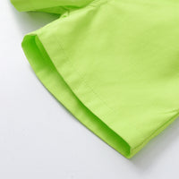 Load image into Gallery viewer, 2 Pieces Set Baby Kid Boys Solid Color Bow Shirts And Shorts Wholesale 230411150
