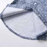 Load image into Gallery viewer, 3 Pieces Set Baby Kid Boys Birthday Flower Bow Print Shirts Solid Color Vests Waistcoats And Rompers Wholesale 230411151
