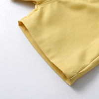 Load image into Gallery viewer, 3 Pieces Set Baby Kid Boys Birthday Flower Bow Print Shirts Solid Color Vests Waistcoats And Rompers Wholesale 230411151
