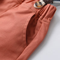 Load image into Gallery viewer, 3 Pieces Set Baby Kid Boys Birthday Flower Bow Print Shirts Solid Color Vests Waistcoats And Rompers Wholesale 230411151
