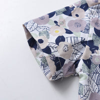 Load image into Gallery viewer, 3 Pieces Set Baby Kid Boys Birthday Flower Bow Print Shirts Solid Color Vests Waistcoats And Rompers Wholesale 230411151
