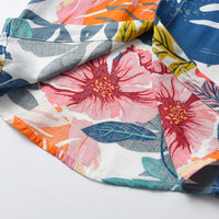 Load image into Gallery viewer, 2 Pieces Set Baby Kid Boys Flower Print T-Shirts And Solid Color Shorts Wholesale 230411152
