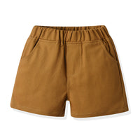 Load image into Gallery viewer, 2 Pieces Set Baby Kid Boys Flower Print T-Shirts And Solid Color Shorts Wholesale 230411152
