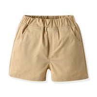 Load image into Gallery viewer, 2 Pieces Set Baby Kid Boys Flower Print T-Shirts And Solid Color Shorts Wholesale 230411152
