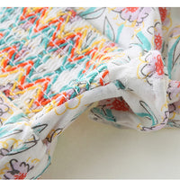 Load image into Gallery viewer, Baby Girls Flower Embroidered Rompers Wholesale 230411156
