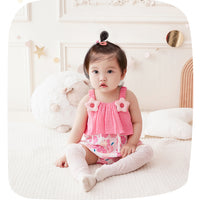 Load image into Gallery viewer, Baby Girls Flower Print Rompers Wholesale 230411158
