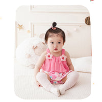 Load image into Gallery viewer, Baby Girls Flower Print Rompers Wholesale 230411158
