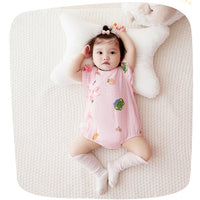 Load image into Gallery viewer, Baby Girls Cartoon Print Rompers Wholesale 230411159
