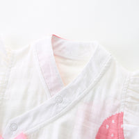 Load image into Gallery viewer, Baby Girls Cartoon Print Rompers Wholesale 230411159
