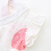 Load image into Gallery viewer, Baby Girls Cartoon Print Rompers Wholesale 230411159
