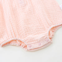 Load image into Gallery viewer, Baby Girls Flower Embroidered Rompers Wholesale 230411161
