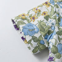 Load image into Gallery viewer, 3 Pieces Set Baby Kid Boys Solid Color Print T-Shirts Flower Shirts Shorts And Wholesale 230411165
