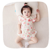 Load image into Gallery viewer, Baby Girls Flower Print Rompers Wholesale 230411170
