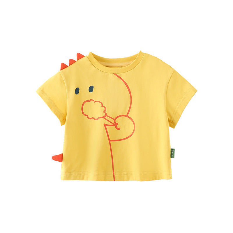 Baby Kid Unisex Cartoon Print T-Shirts Wholesale 230411191