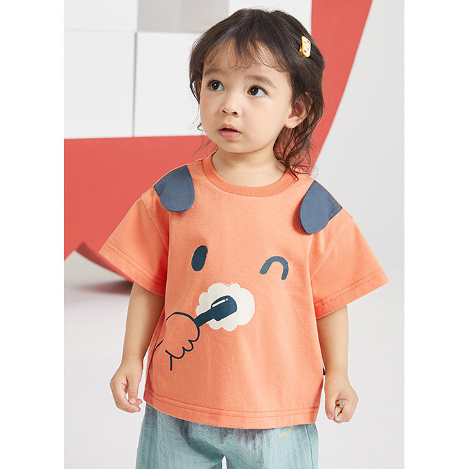 Baby Kid Unisex Cartoon Print T-Shirts Wholesale 230411191