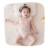 Load image into Gallery viewer, Baby Girls Flower Rabbit Print Rompers Wholesale 230411205
