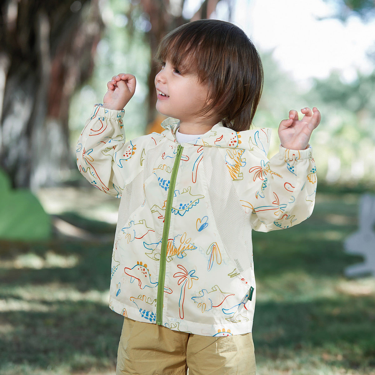 Baby Kid Boys Dinosaur Print Jackets Outwears Wholesale 230411225