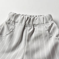 Load image into Gallery viewer, 3 Pieces Set Baby Kid Boys Birthday Party Bow Shirts Striped Vests Waistcoats And Pants Wholesale 23041123
