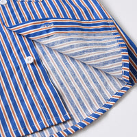 Load image into Gallery viewer, 2 Pieces Set Baby Kid Boys Striped Bow Shirts And Solid Color Shorts Wholesale 230411236
