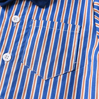 Load image into Gallery viewer, 2 Pieces Set Baby Kid Boys Striped Bow Shirts And Solid Color Shorts Wholesale 230411236
