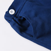 Load image into Gallery viewer, 2 Pieces Set Baby Kid Boys Striped Bow Shirts And Solid Color Shorts Wholesale 230411236
