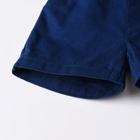 Load image into Gallery viewer, 2 Pieces Set Baby Kid Boys Striped Bow Shirts And Solid Color Shorts Wholesale 230411236
